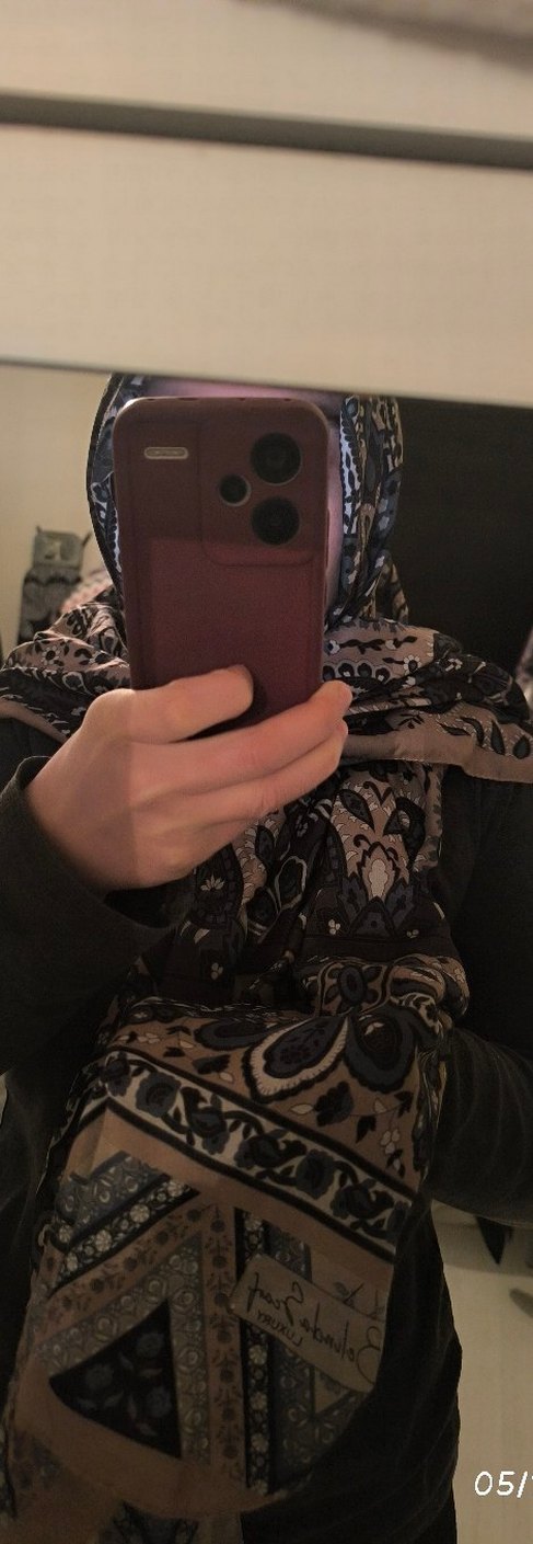 renkli 6 adet eşarp, şal - Görsel 3