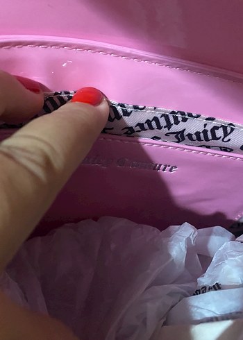 Pembe Deri Kadın Omuz Çantası - Görsel 4