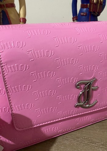 Pembe Deri Kadın Omuz Çantası - Görsel 2