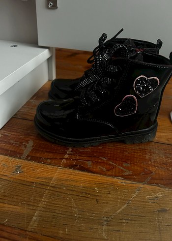 Kızlar için Siyah Gotik bot - Görsel 2