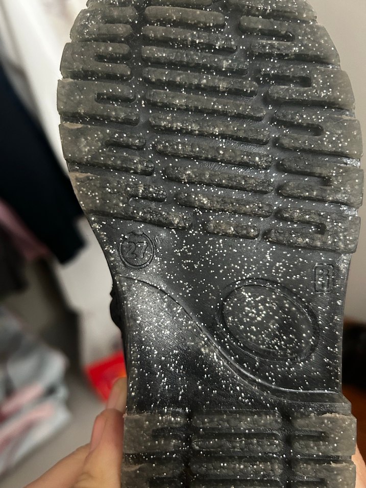 Kızlar için Siyah Gotik bot - Görsel 5