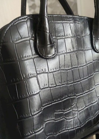 Siyah renkli Kadın El Çantası - Görsel 6