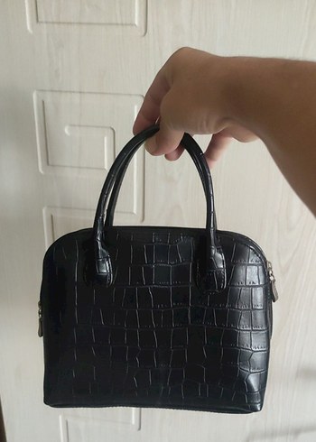 Siyah renkli Kadın El Çantası - Görsel 4