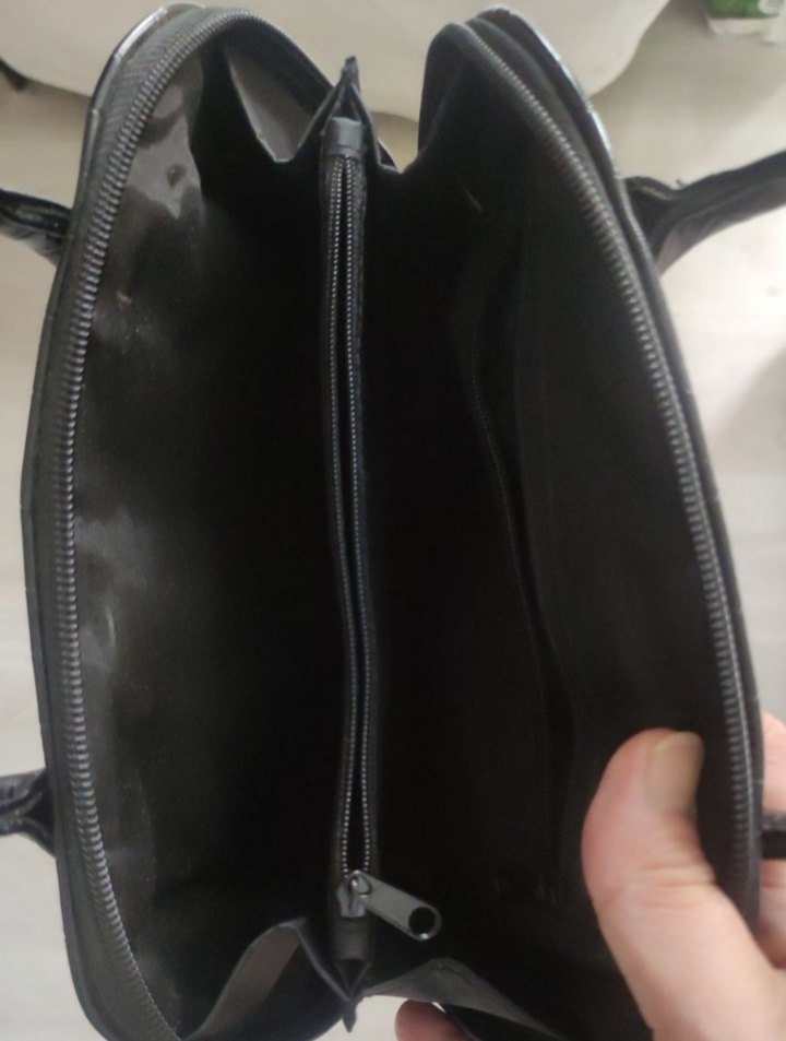 Siyah renkli Kadın El Çantası - Görsel 5