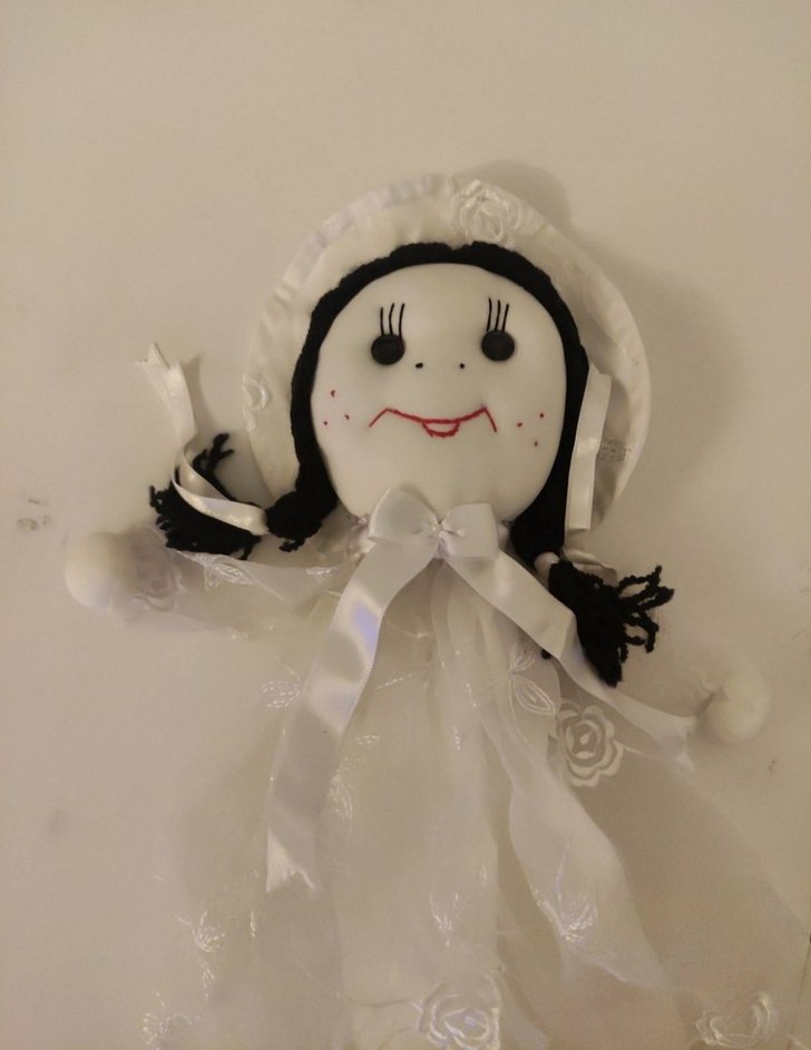 Vintage Bez Bebek - Görsel 2