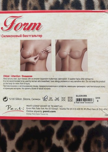 Penti Miss Form silikon sütyen B beden - Görsel 6