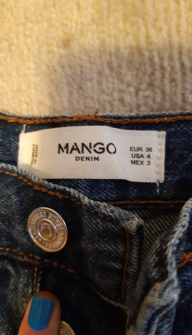 Kadın Denim Mini Şort - Görsel 2