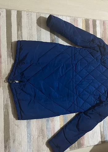 Kadın Lacivert Midi Kışlık Ceket - Görsel 2