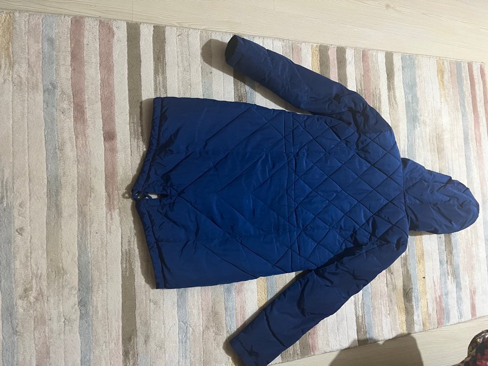 Kadın Lacivert Midi Kışlık Ceket - Görsel 2