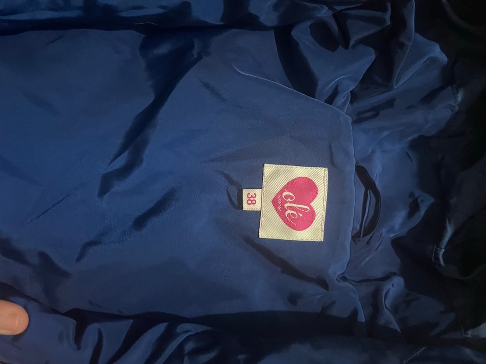 Kadın Lacivert Midi Kışlık Ceket - Görsel 4