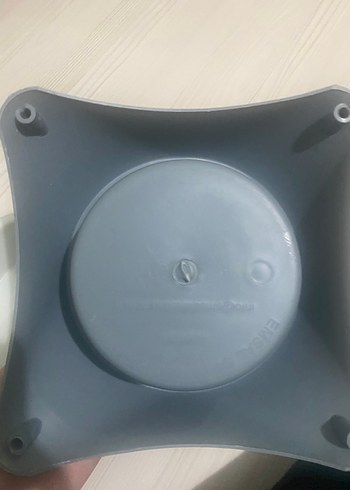 Beyaz ve Gri Silikon Evcil Hayvan Mama Kabı 2 tane - Görsel 5