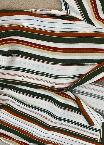 Koton Çizgili şort tulum - Görsel 3