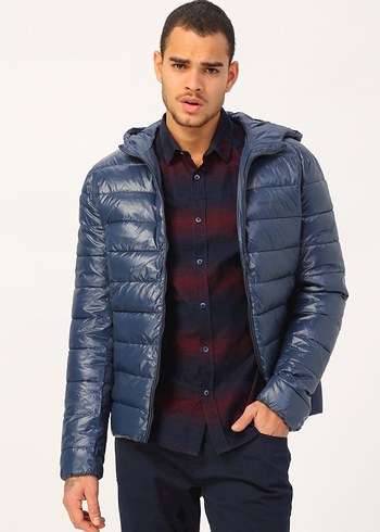 Wrangler ithal puffer Mont - Görsel 2