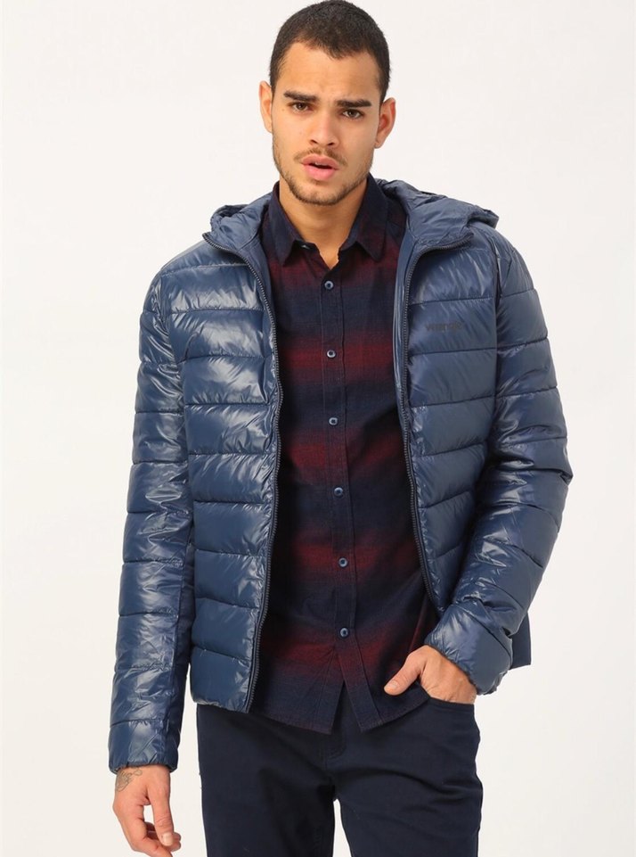 Wrangler ithal puffer Mont - Görsel 2