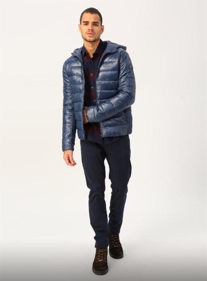 Wrangler ithal puffer Mont - Görsel 3