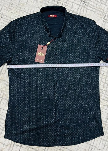 Mcr marka Erkek Lacivert Desenli Gömlek - Görsel 3