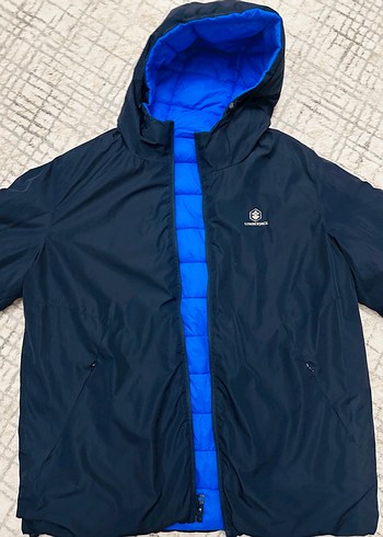 Lumberjack çift taraflı Mont - Görsel 4