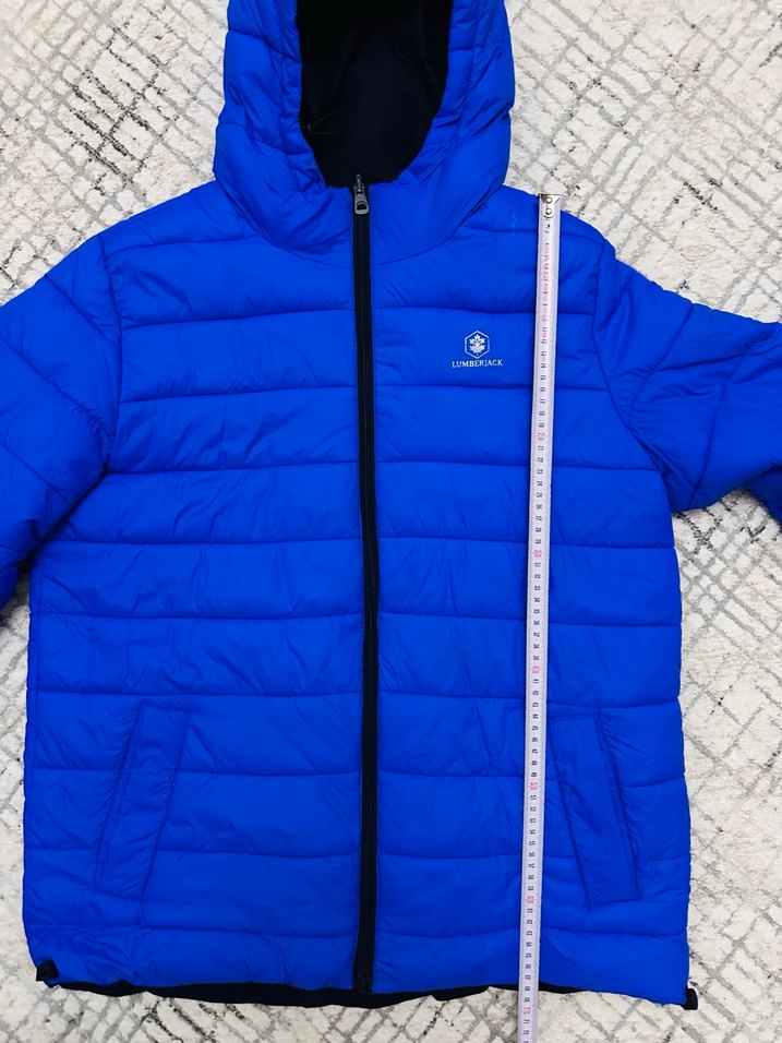 Lumberjack çift taraflı Mont - Görsel 2