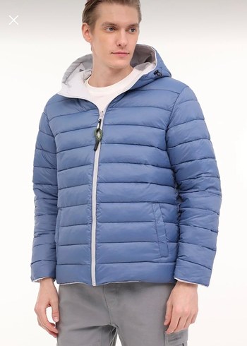 Lumberjack çift taraflı mont - Görsel 3