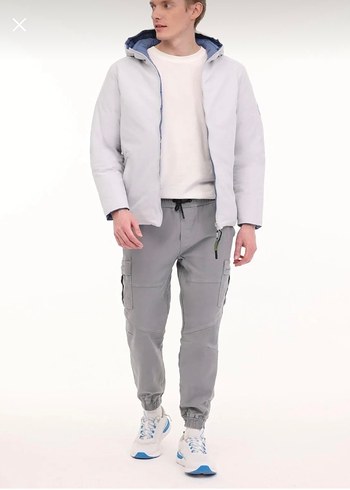 Lumberjack çift taraflı mont - Görsel 4