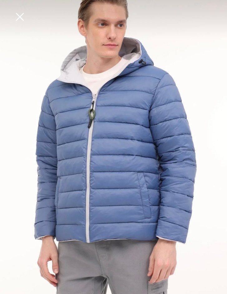 Lumberjack çift taraflı mont - Görsel 3