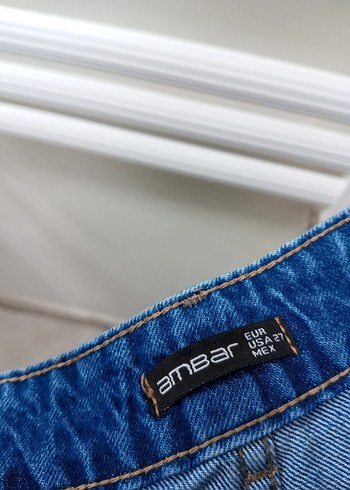 Kadın Mavi Denim Pantolon - Görsel 2