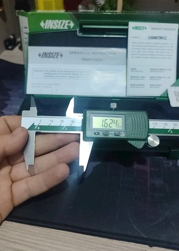 INSIZE Dijital Kumpas 0-150mm Ölçüm - Görsel 16