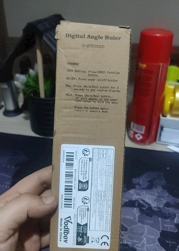 Vodibov Dijital Açı Ölçer Gri - Görsel 4