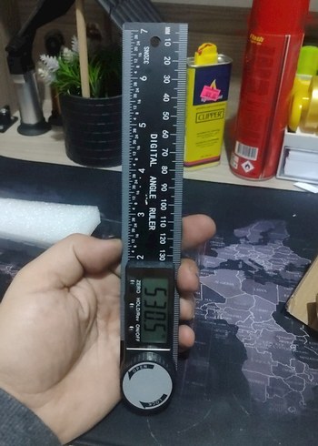 Vodibov Dijital Açı Ölçer Gri - Görsel 7