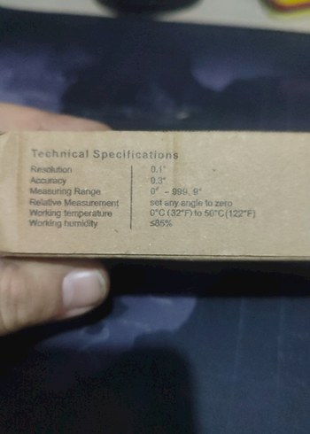 Vodibov Dijital Açı Ölçer Gri - Görsel 3