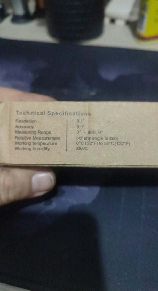 Vodibov Dijital Açı Ölçer Gri - Görsel 3