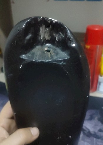 Siyah Yüz Figürlü Dekoratif tütsülük - Görsel 6