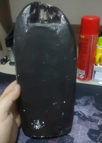 Siyah Yüz Figürlü Dekoratif tütsülük - Görsel 5