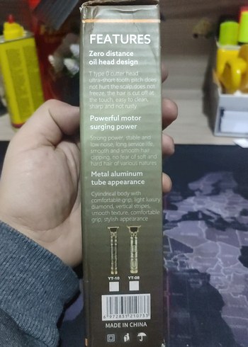 desenli traş makinesi - Görsel 4