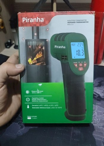 Piranha Kızılötesi Termometre PIT-6009 - Görsel 3