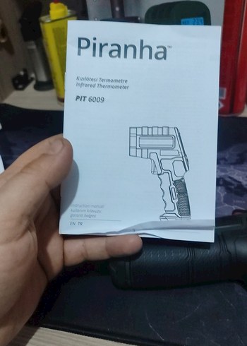 Piranha Kızılötesi Termometre PIT-6009 - Görsel 17
