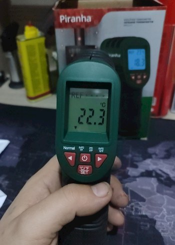 Piranha Kızılötesi Termometre PIT-6009 - Görsel 14