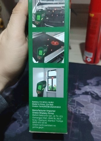 Piranha Kızılötesi Termometre PIT-6009 - Görsel 4