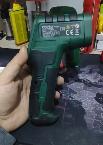 Piranha Kızılötesi Termometre PIT-6009 - Görsel 5