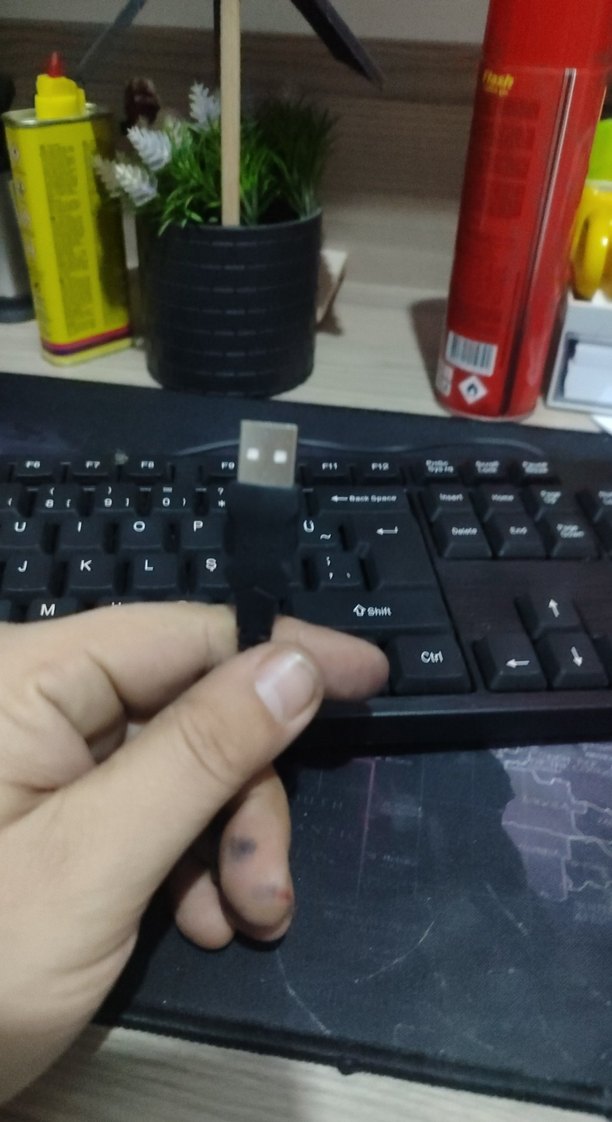 Piranha Siyah Kablolu Klavye - Görsel 4