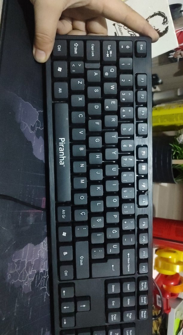 Piranha Siyah Kablolu Klavye - Görsel 2