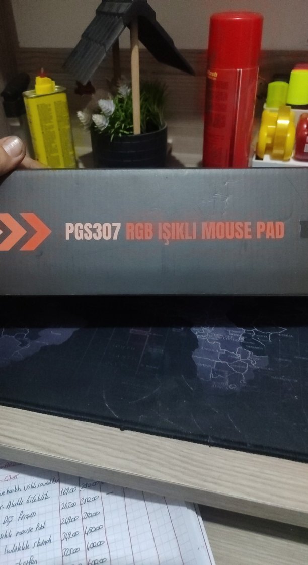 RGB Aydınlatmalı Çok Renkli Gaming Mouse Pad - Görsel 2