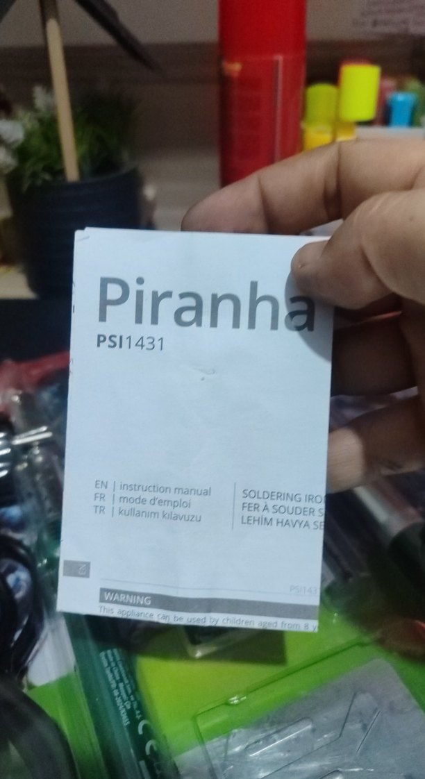 Piranha Lehim Havya Seti PSI1431 - Görsel 5