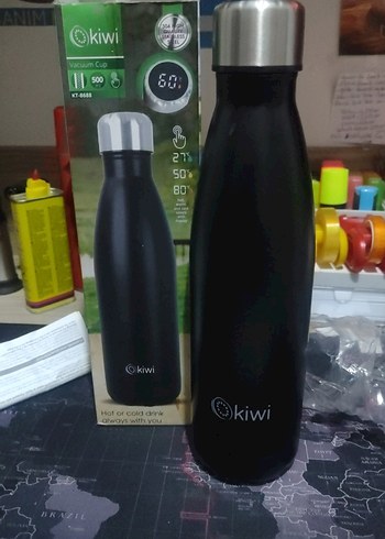 Kiwi 500 ml Siyah Termos - Görsel 7