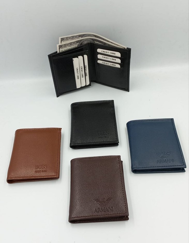 Modern Klasik Erkek Deri Cüzdan Kahverengi - Görsel 2