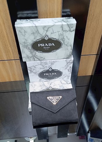 Prada Kadın Çok Renkli Deri Cüzdan - Görsel 7