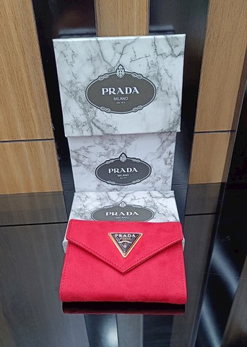 Prada Kadın Çok Renkli Deri Cüzdan - Görsel 6