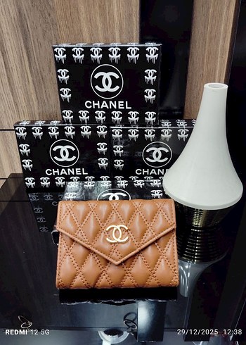 Parlak Siyah Chanel Deri Kadın Çanta - Görsel 4