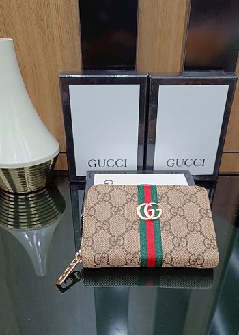 Gucci Kadın Deri Fermuarlı Cüzdan - Görsel 2