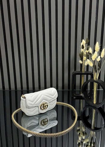 Zincir Detaylı Siyah Kadın Deri Çanta - Görsel 8